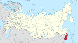 Location of Primorsky Krai