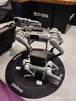 Unitree B1 (top) and Go1