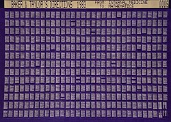 A typical COM diazo microfiche