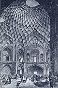 Timcheh Amin-o-Dowleh in the Kashan Bazaar, Iran, c. 1800