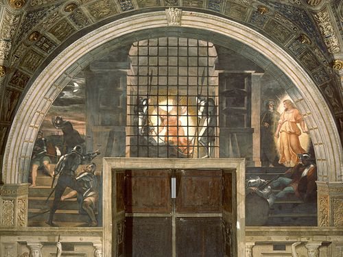 Liberation of Saint Peter (1514), Stanza di Eliodoro