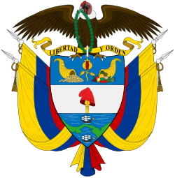 The Coat of arms of Colombia