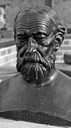 Bust of Gottlob Frege