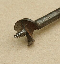 Center bit tip detail