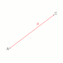 Square with a given diagonal