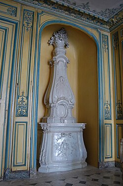Rococo – Apartment of Madame du Barry, Palace of Versailles, Versailles, France, by Ange-Jacques Gabriel, 18th century