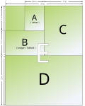ANSI paper sizes, used in North America