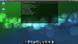 Screenshot of Parabola, a Linux-using GNU variant endorsed by the FSF as a "fully free" system.
