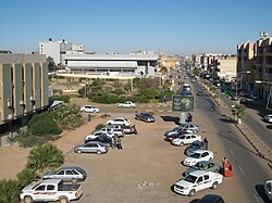 Sebha Bank from Kazem hotel (2010)