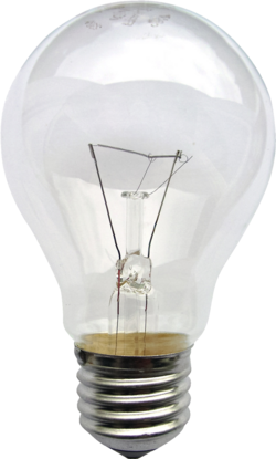 a photo of a light bulb