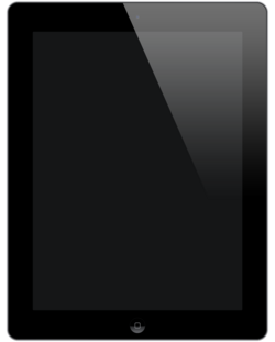 A picture of the third-generation iPad