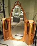 Men's dressing table (Carlo Bugatti, ca. 1904)