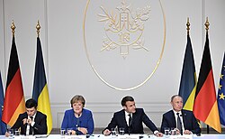 Meeting in the Normandy Format, Paris, 9 December 2019